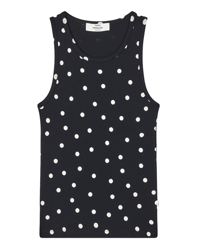 Mads Nørgaard - Addie Top - Dot AOP Black